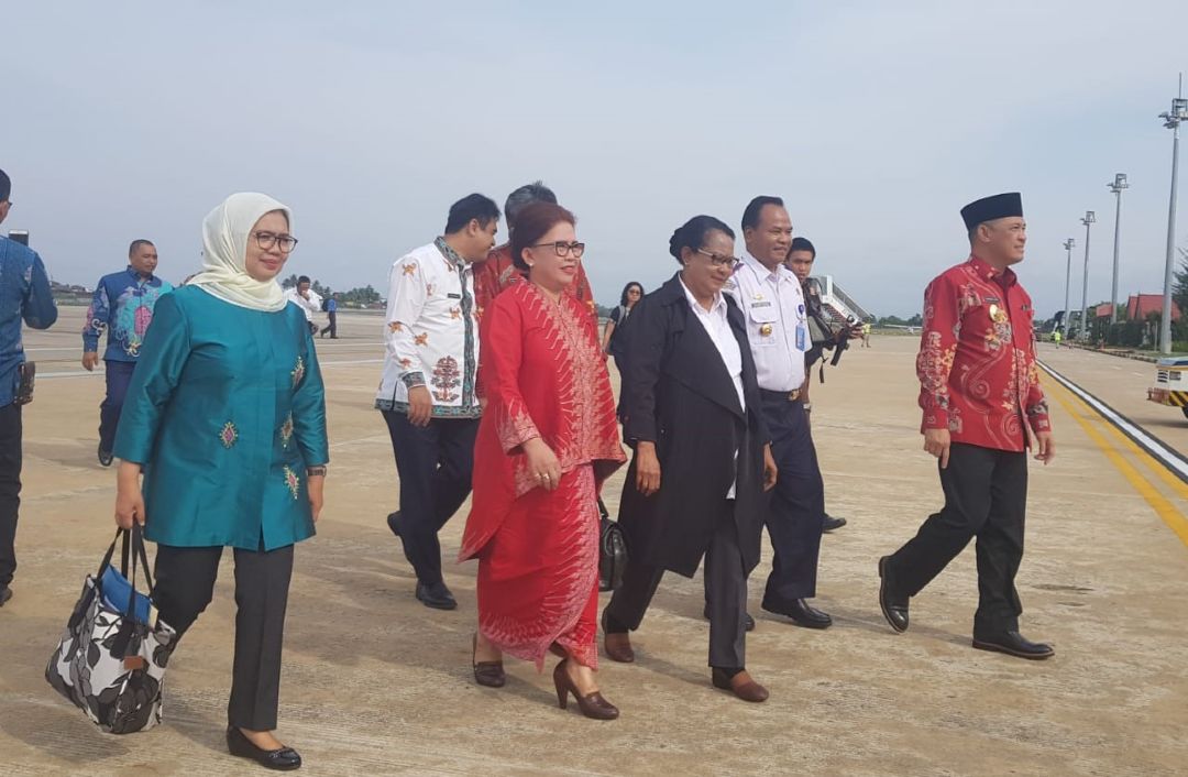Kunker Menteri PPPA Prof. Yohana Yembise ke Palangka Raya Provinsi Kalimantan Tengah